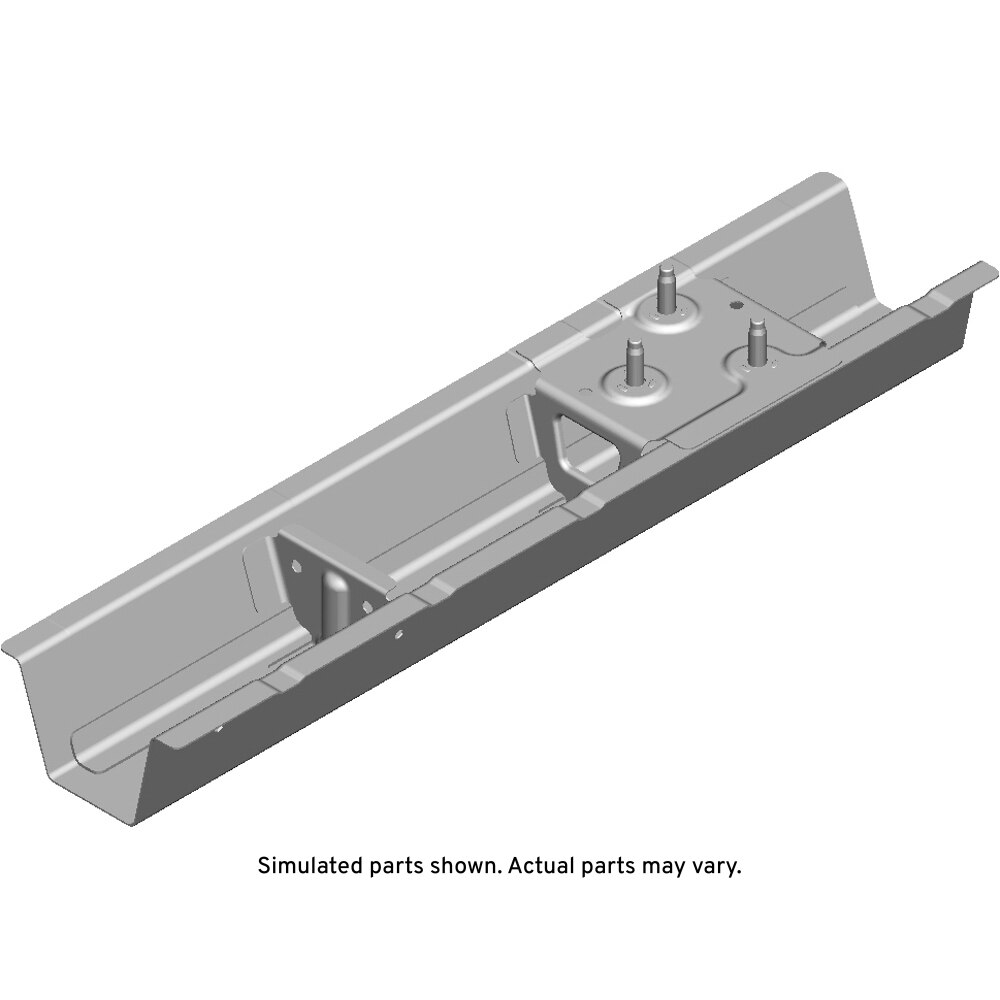 GM Genuine Parts Number 5 Underbody Cross Sill with Bracket, Reinforcements, and Studs
