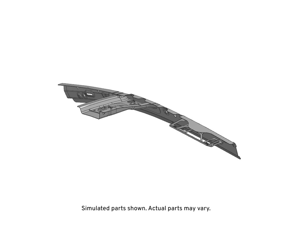GM Genuine Parts Passenger Side Roof Inner Side Rail