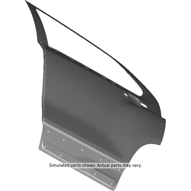 GM Genuine Parts Passenger Side Rear Door Outer Panel