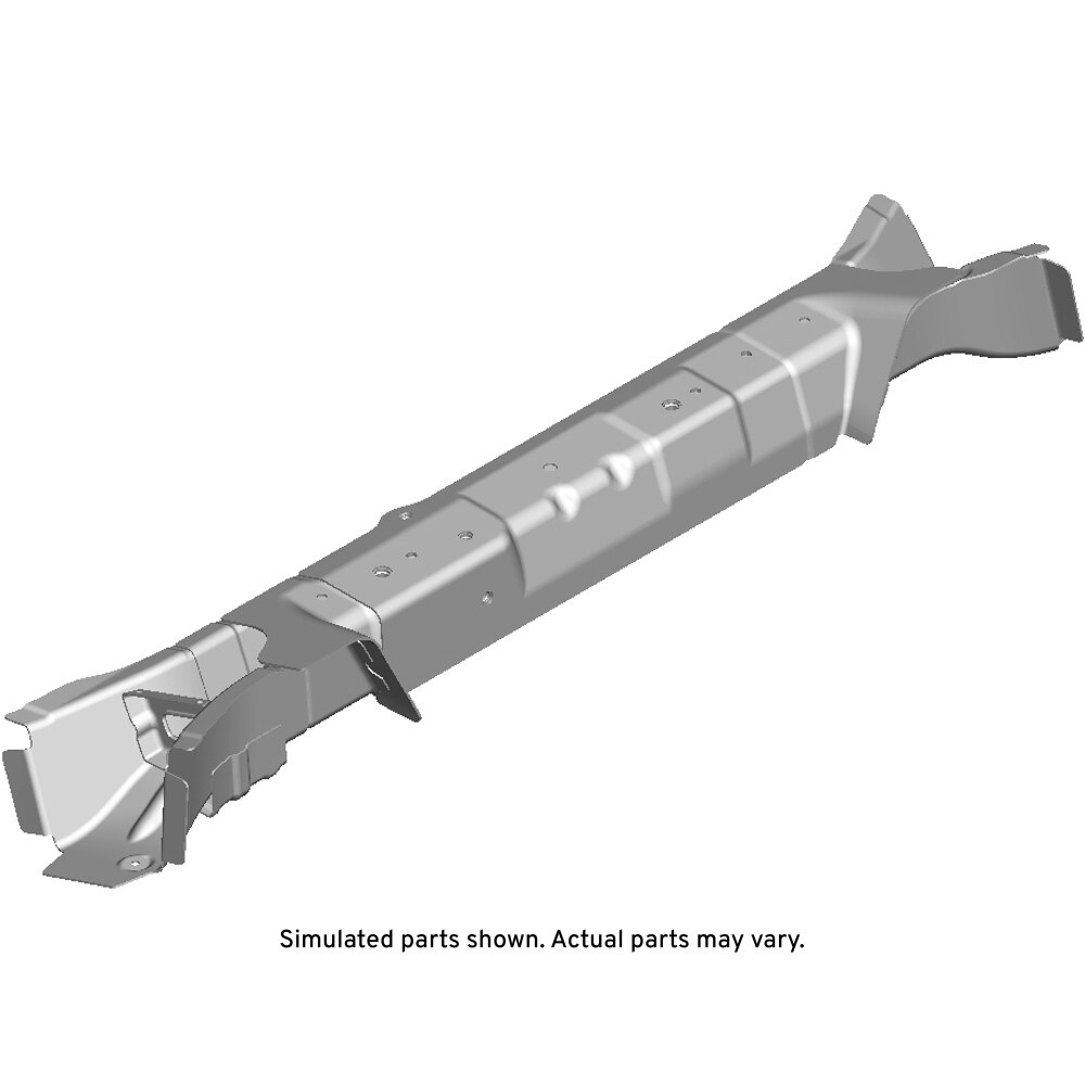 GM Genuine Parts Floor Pan Crossmember with Reinforcements, Extensions, Brackets, and Nuts
