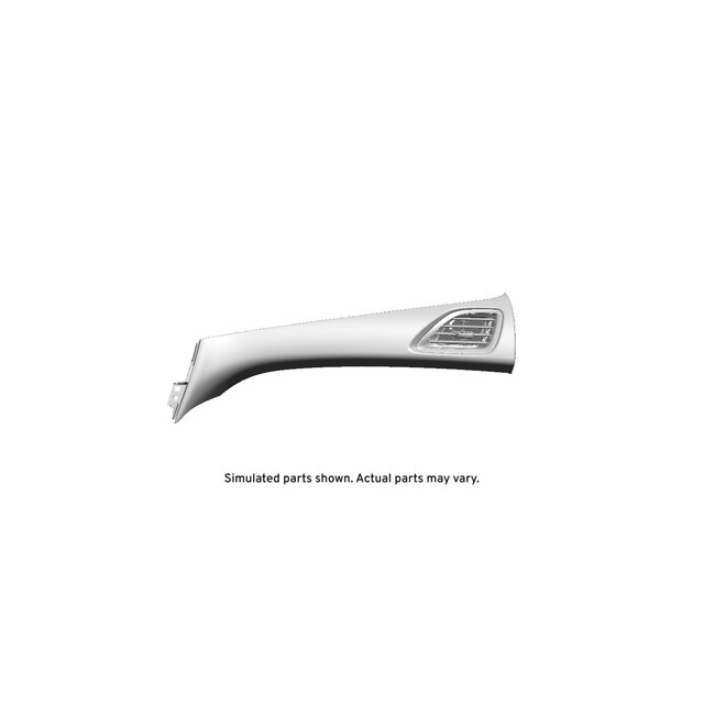 GM Genuine Parts Mirotic Beige Passenger Side Instrument Panel Trim Plate Applique