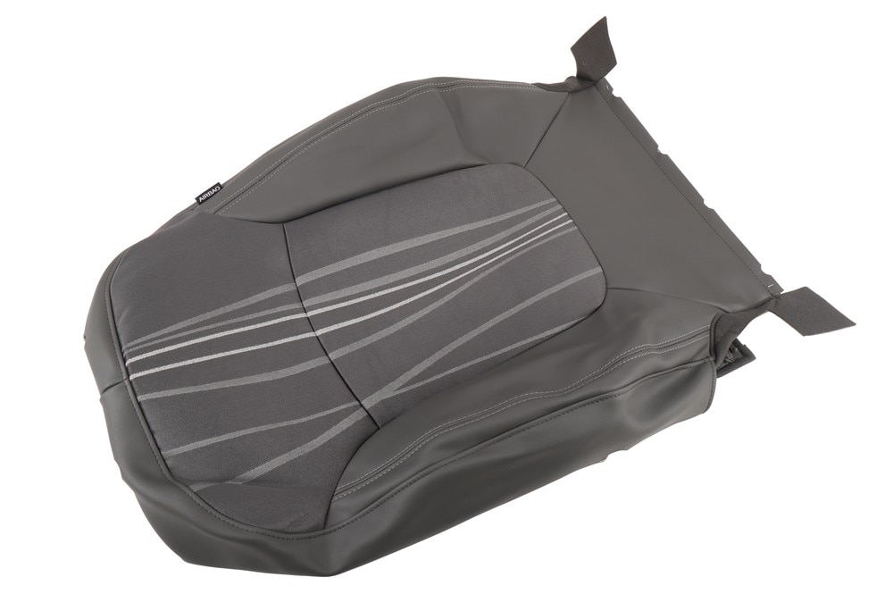 GM Genuine Parts Switchblade Silver Metallic Driver Seat Back Cushion Cover