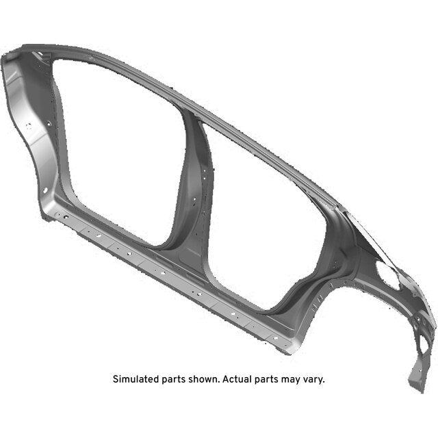 GM Genuine Parts Passenger Side Outer Body Side Panel