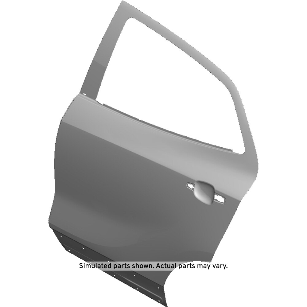 GM Genuine Parts Driver Side Rear Door Outer Panel