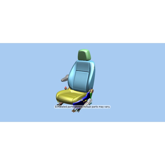 GM Genuine Parts Medium Titanium Driver Seat