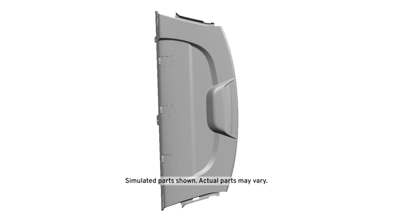 GM Genuine Parts Very Dark Pewter Rear Window Panel Trim