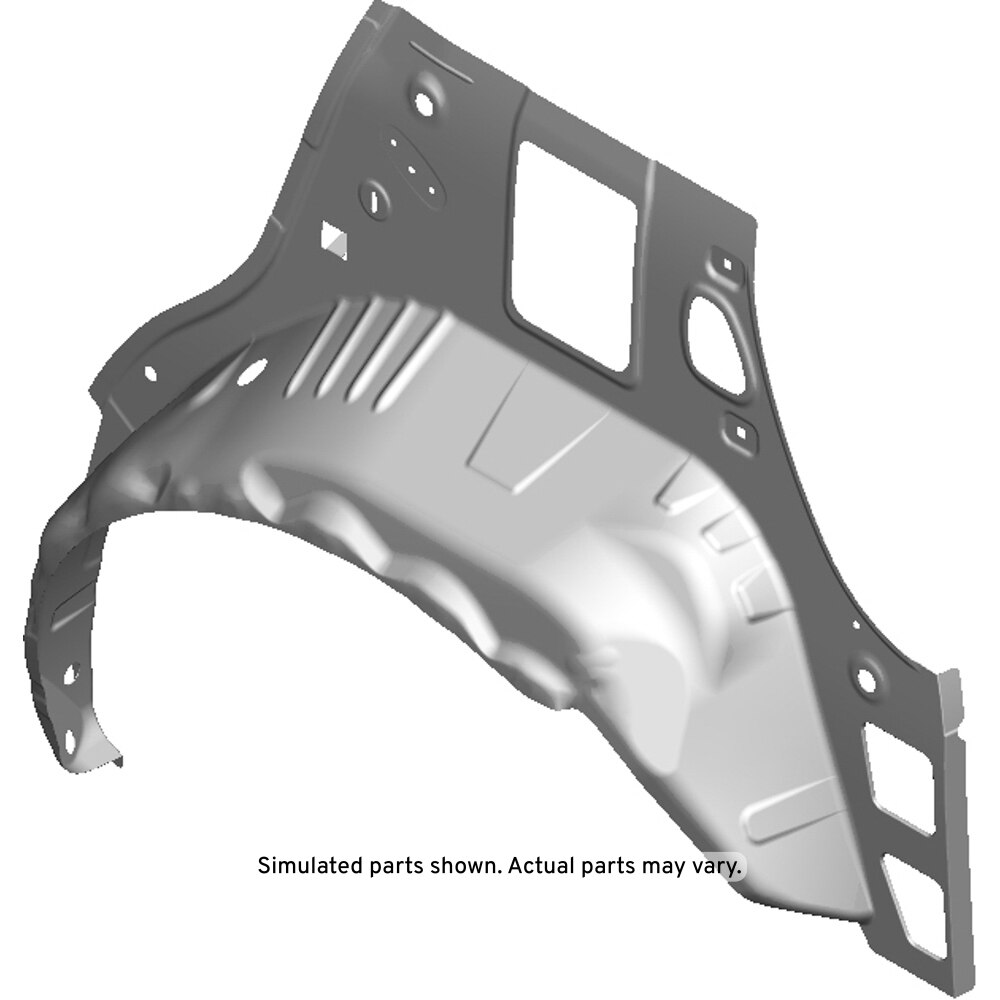 GM Genuine Parts Rear Driver Side Wheelhouse Outer Panel