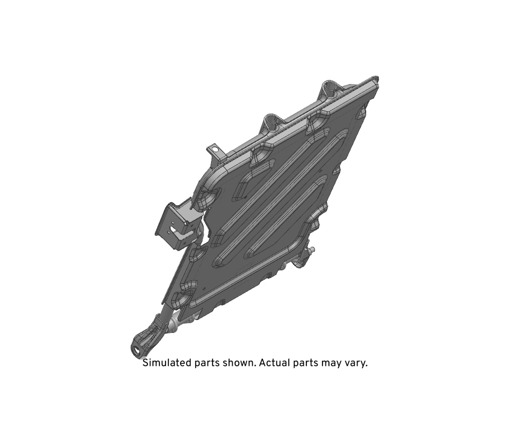 GM Genuine Parts Rear Driver Side Seat Back Frame