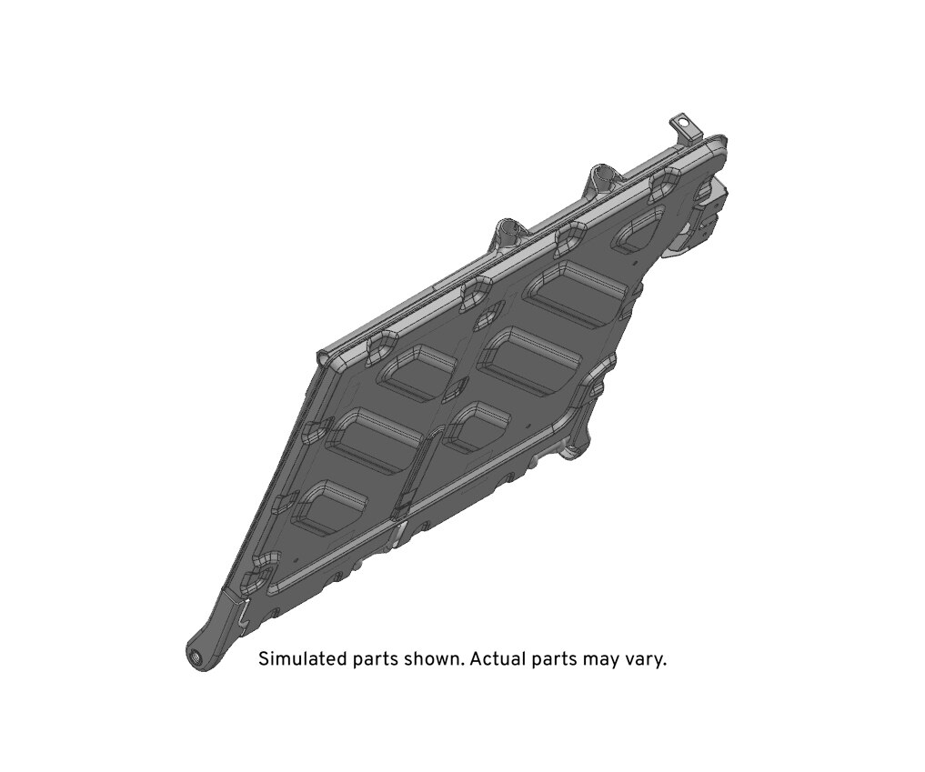 GM Genuine Parts Passenger Side Rear Seat Back Frame