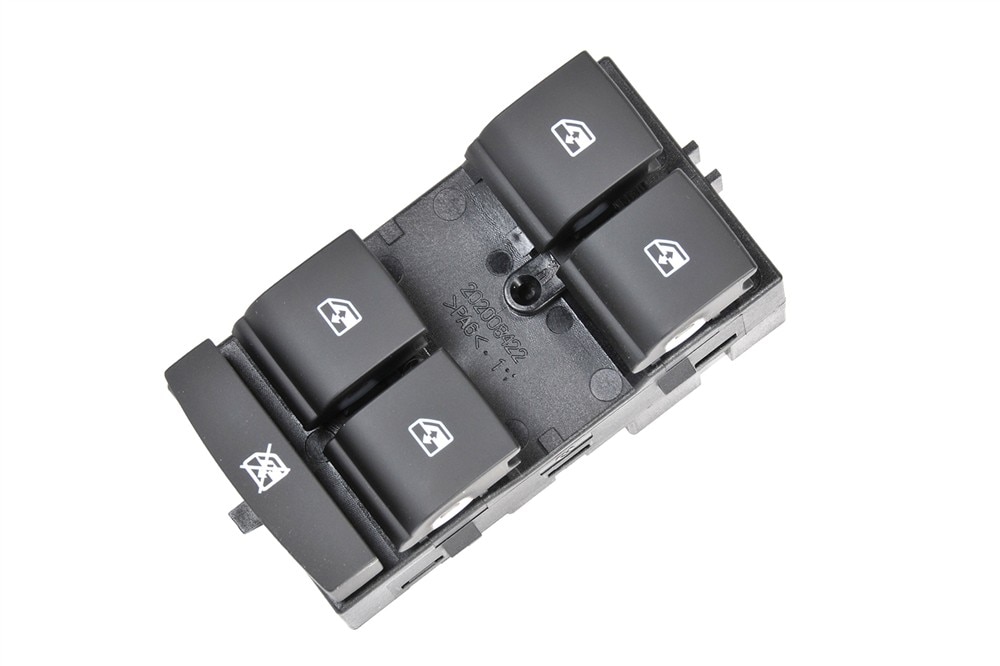 GM Genuine Parts Jet Black Front Driver Side Door Window Switch