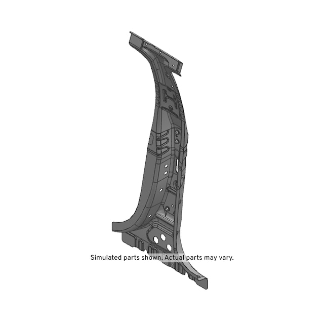 GM Genuine Parts Passenger Side Center Pillar Outer Panel Reinforcement