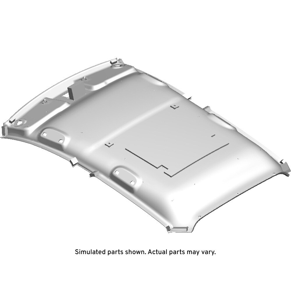 GM Genuine Parts Light Titanium Headliner