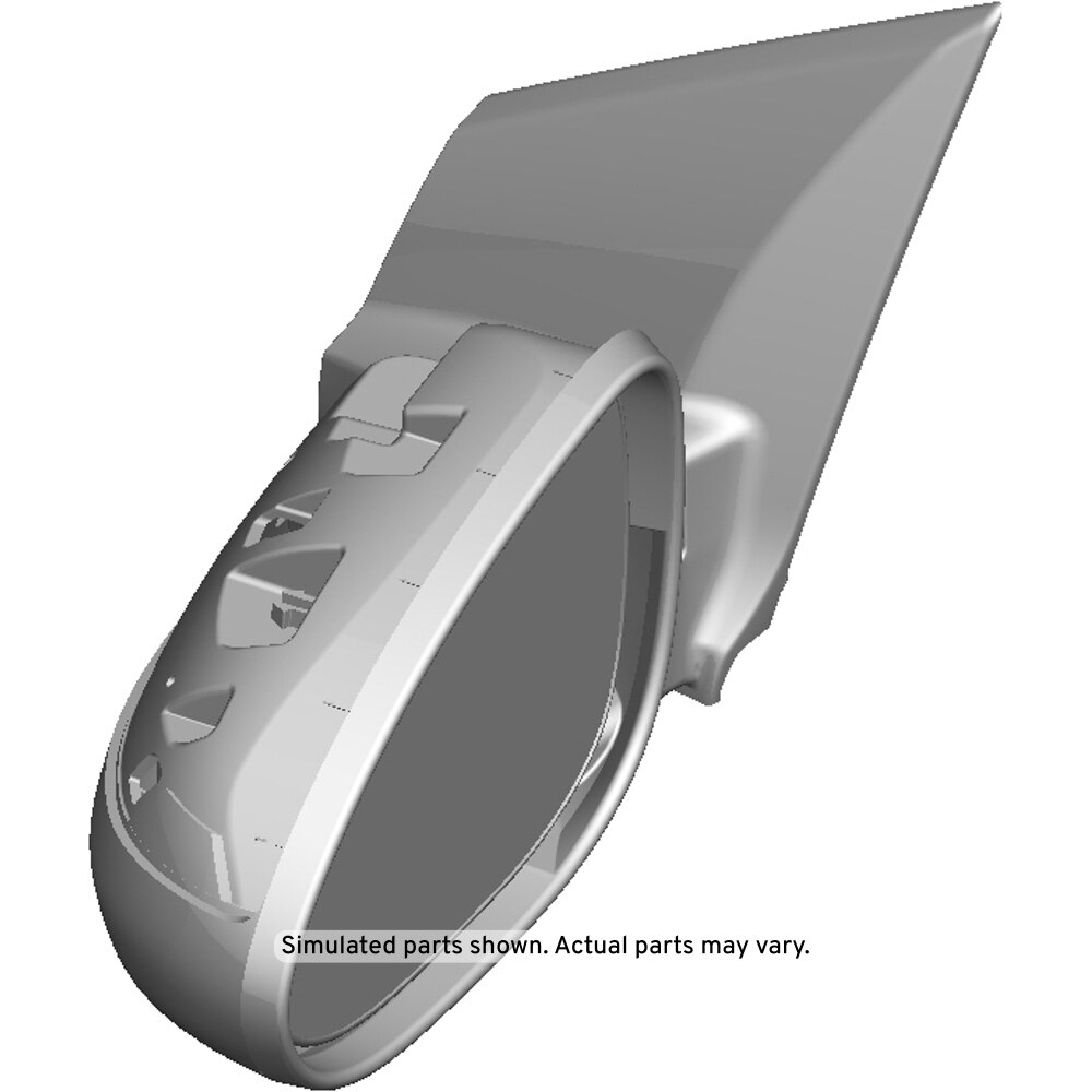 GM Genuine Parts Primed Driver Side Mirror