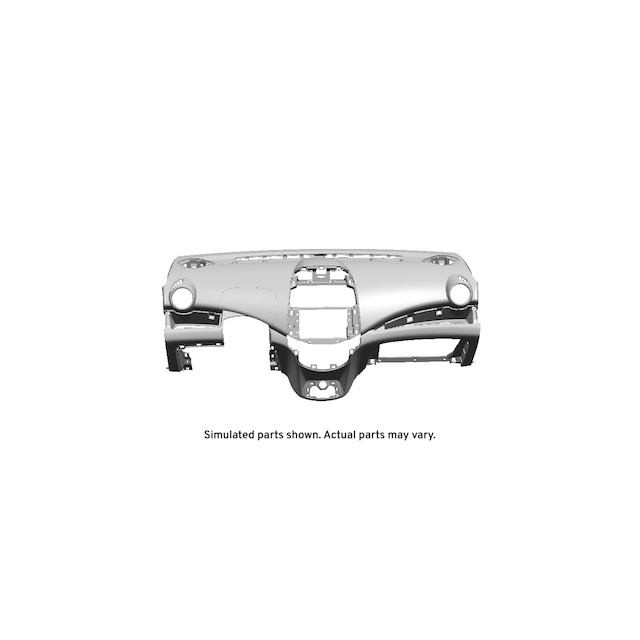 GM Genuine Parts Very Dark Pewter Instrument Panel Trim Pad