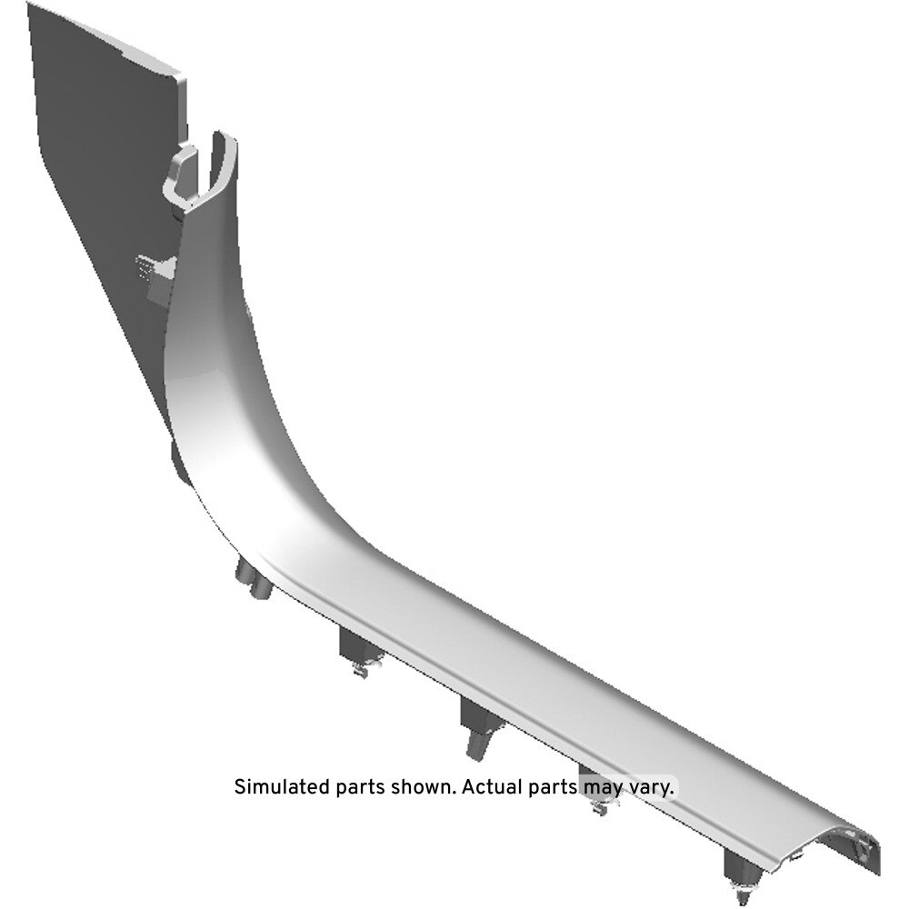 GM Genuine Parts Cocoa Driver Side Front Door Sill Trim Plate