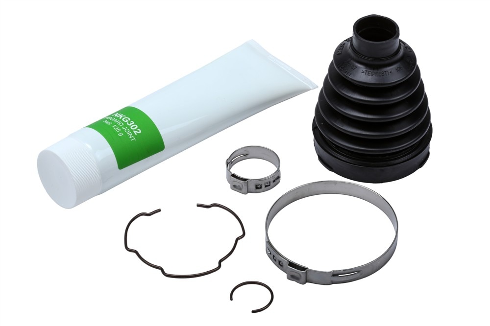 GM Genuine Parts Front Passenger Side Wheel Half-Shaft Constant Velocity (CV) Inner Boot Kit with Clamps and Rings