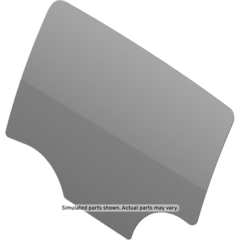 GM Genuine Parts Driver Side Rear Door Window