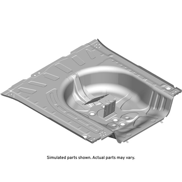 GM Genuine Parts Rear Floor Rear Panel