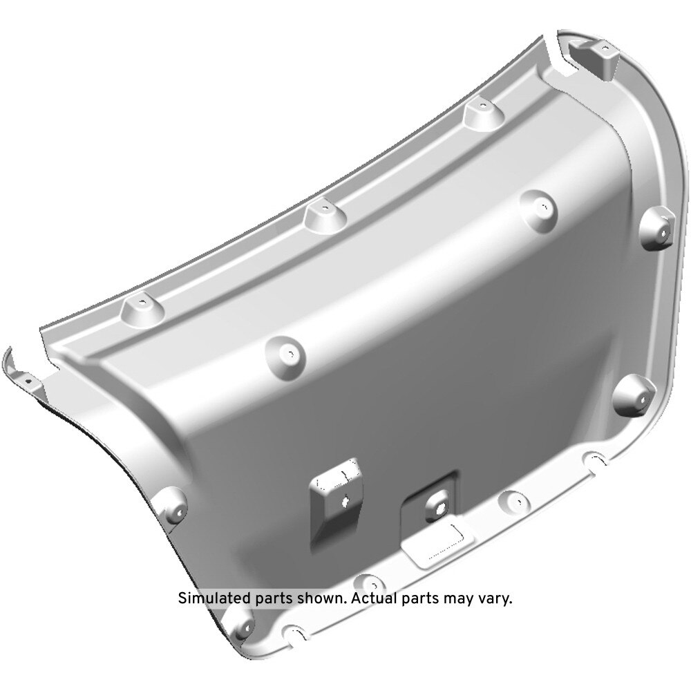 GM Genuine Parts Pewter Deck Lid Inner Panel Trim