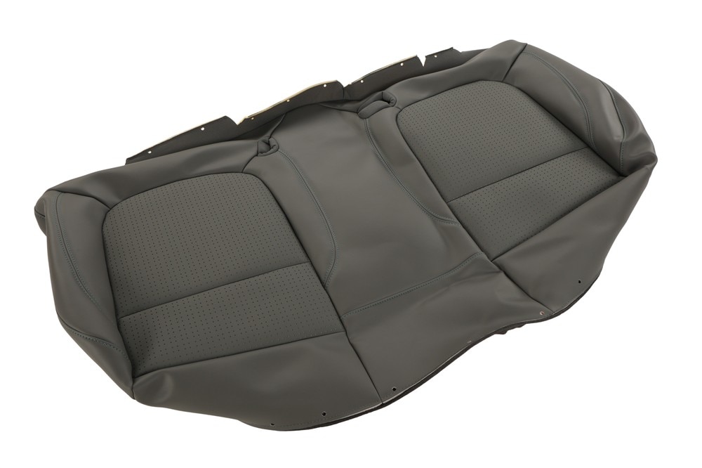 GM Genuine Parts Dark Titanium with Light Titanium Stitching Rear Seat Cushion Cover