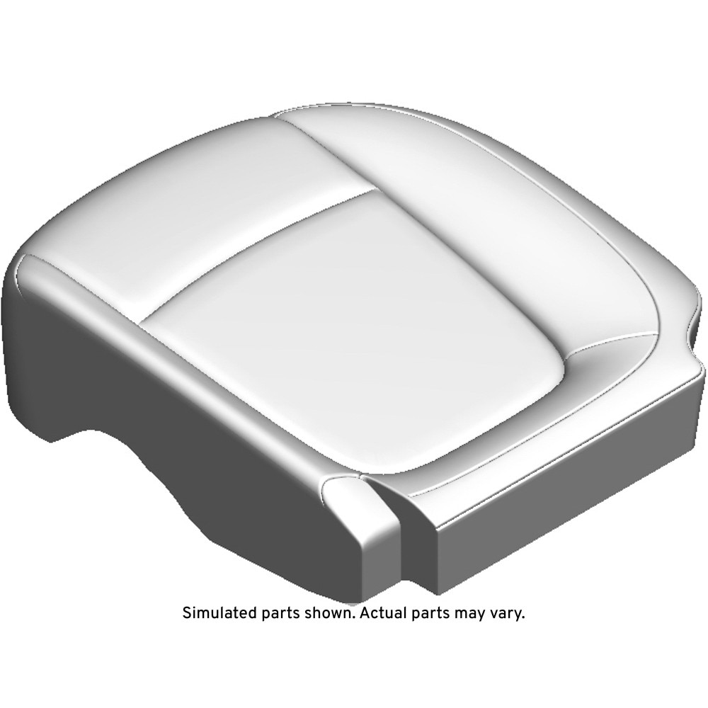 GM Genuine Parts Medium Titanium Rear Seat Cushion Cover