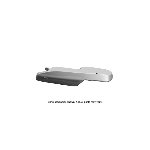 GM Genuine Parts Jet Black Rear Passenger Side Seat Back Bolster