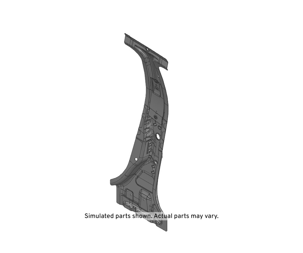 GM Genuine Parts Passenger Side Center Pillar Inner Panel Reinforcement