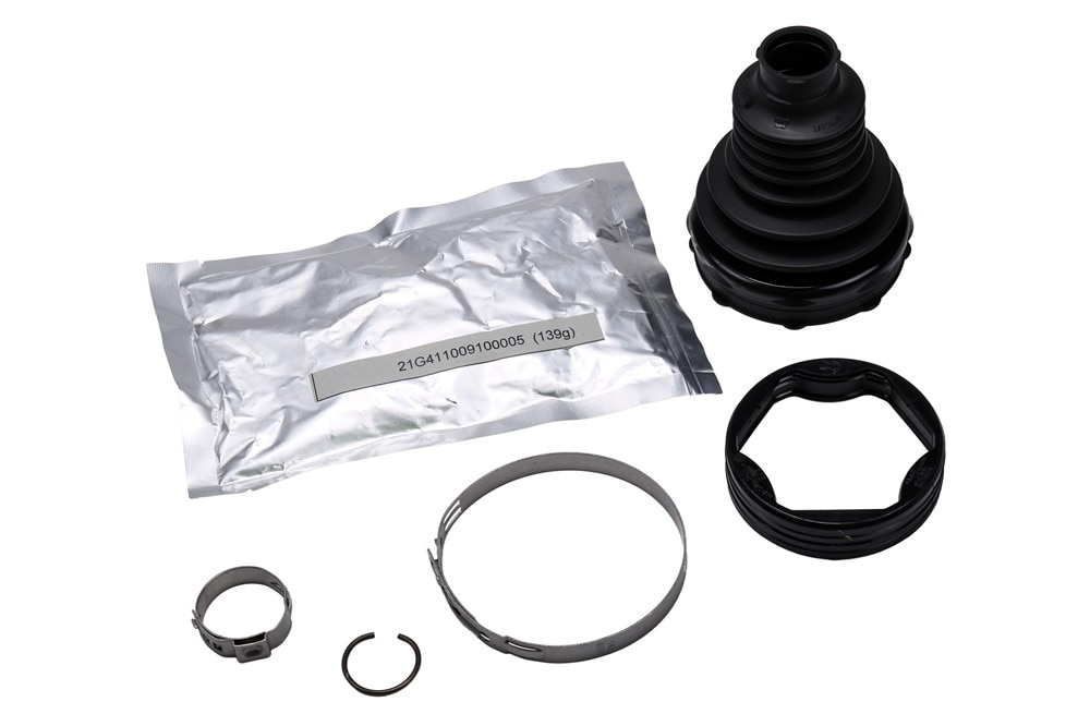 GM Genuine Parts Front Wheel Half-Shaft Constant Velocity (CV) Inner Boot Kit with Clamps and Rings