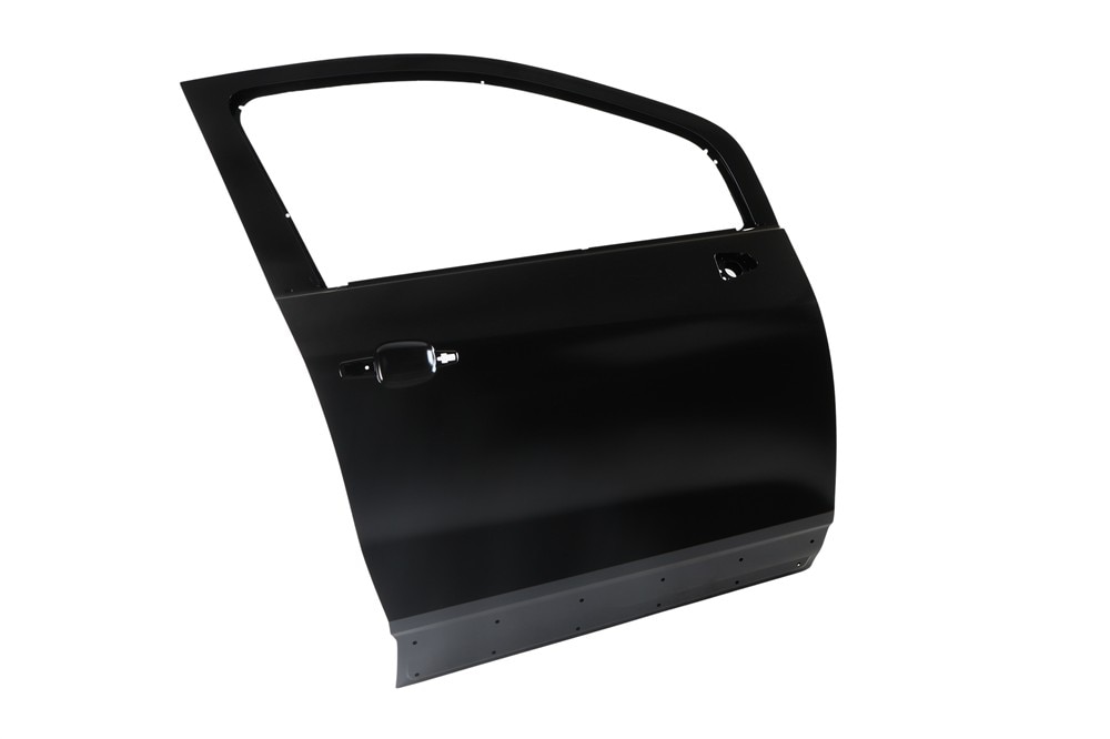 GM Genuine Parts Front Passenger Side Door with Reinforcements, Guide, Deadener, Insulator, and Bar