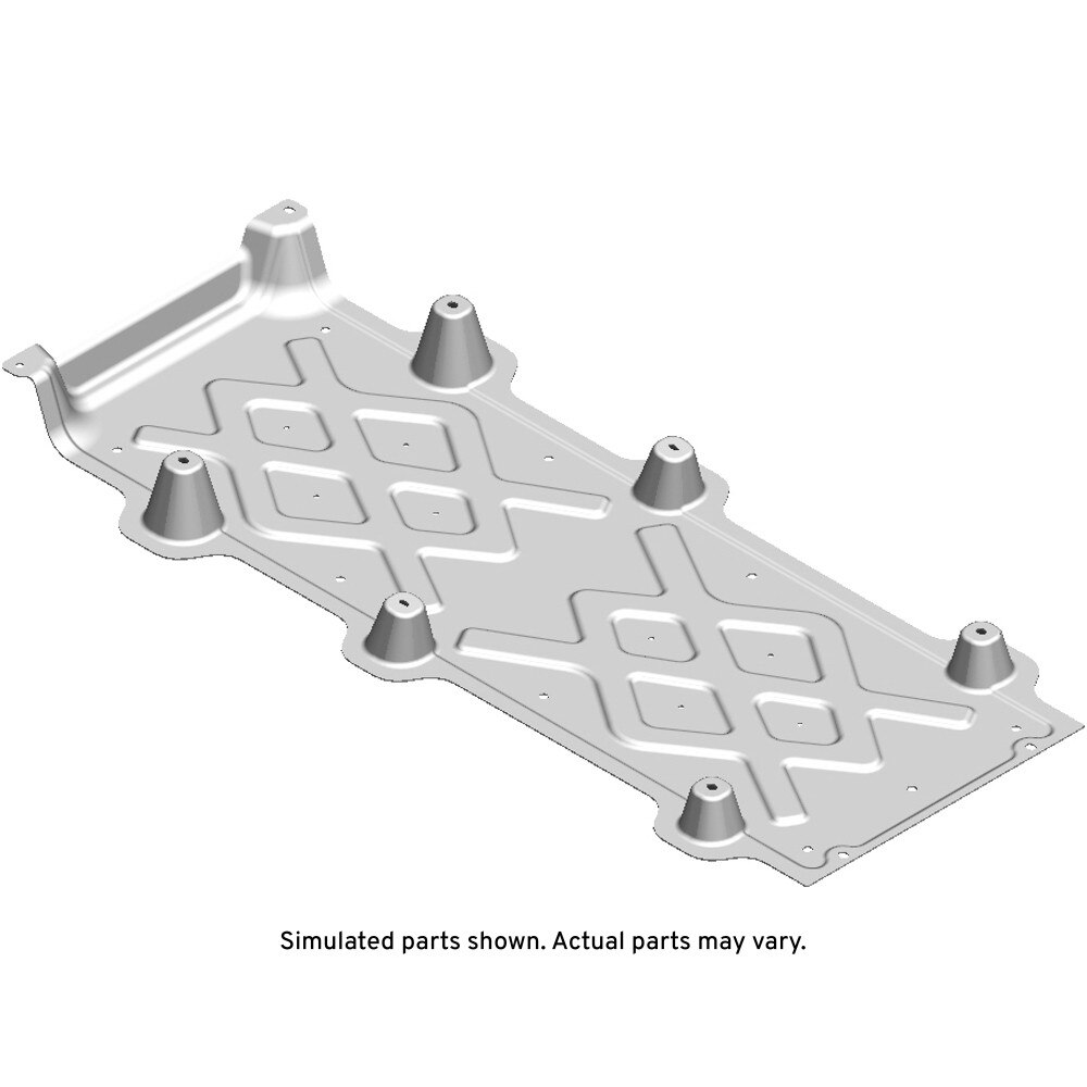GM Genuine Parts Underbody Front Air Deflector