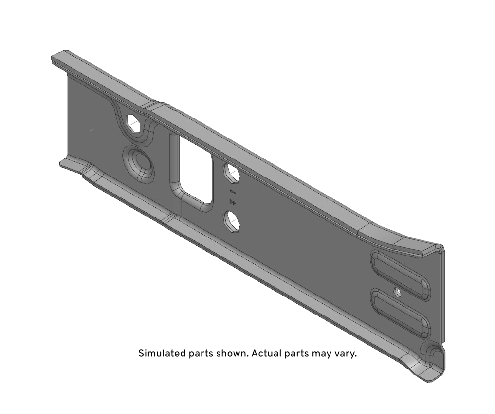 GM Genuine Parts Driver Side Rocker Inner Panel Reinforcement