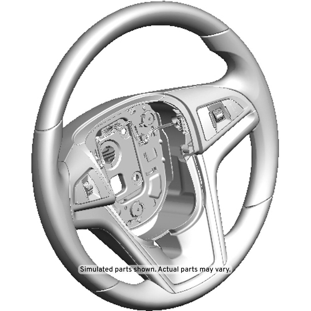 GM Genuine Parts Jet Black Steering Wheel
