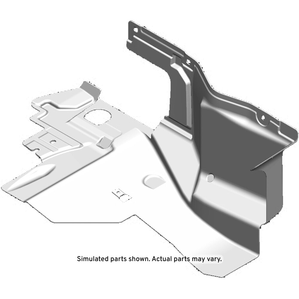 GM Genuine Parts Passenger Side Front Wheelhouse Splash Shield
