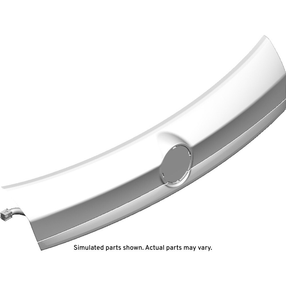 GM Genuine Parts Primed Deck Lid Center Applique with License Plate Lamp