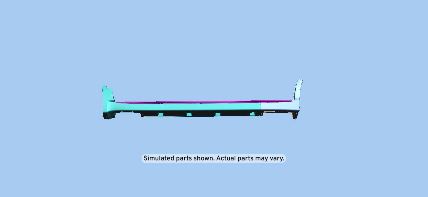 GM Genuine Parts Anthracite Driver Side Rocker Panel Molding
