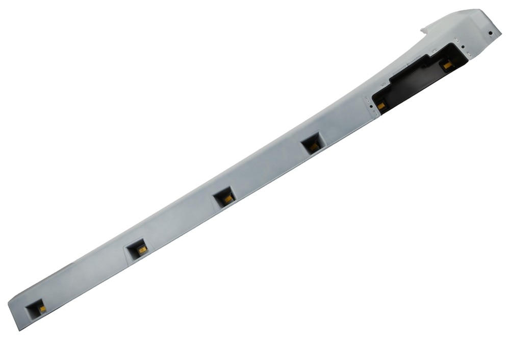 GM Genuine Parts Primed Passenger Side Rocker Panel Front Molding