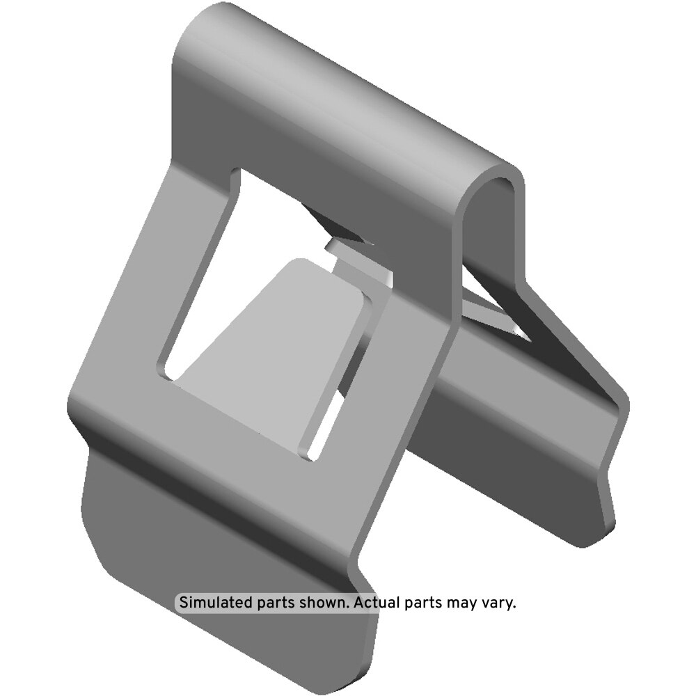 GM Genuine Parts Front Floor Console Transmission Shift Opening Trim Plate Clip