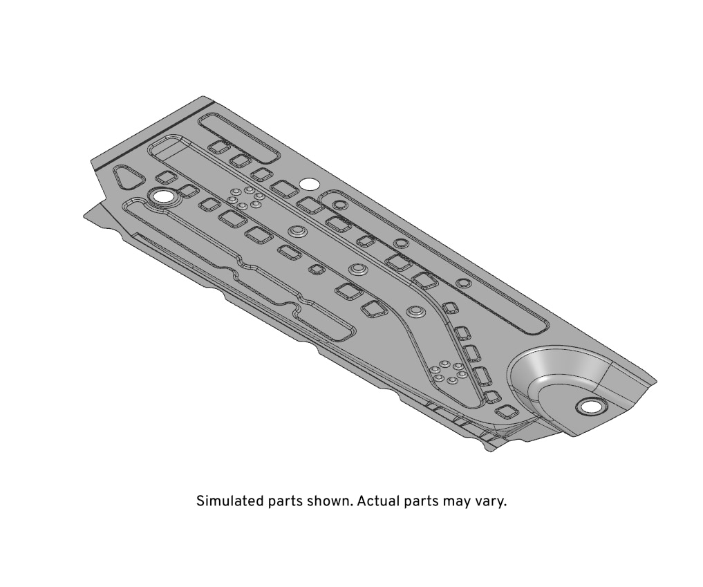 GM Genuine Parts Front Driver Side Floor Panel