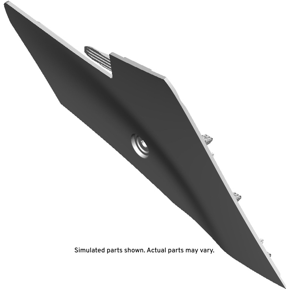 GM Genuine Parts Medium Titanium Driver Side Front Floor Console Extension Panel