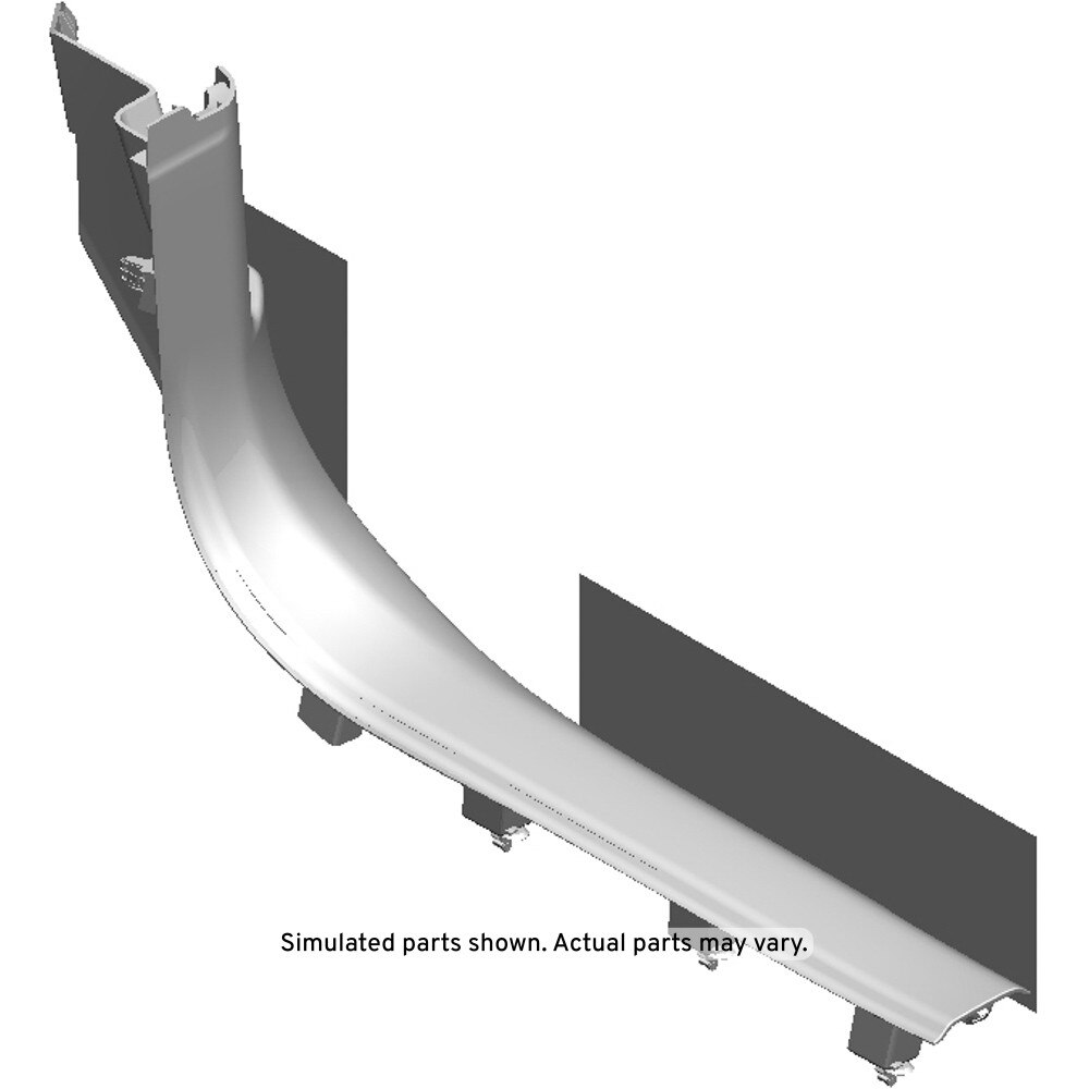 GM Genuine Parts Cocoa Driver Side Front Door Sill Garnish Molding