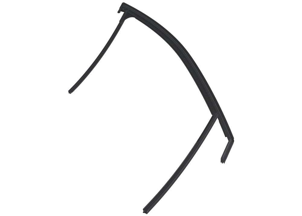 GM Genuine Parts Driver Side Front Door Window Weatherstrip