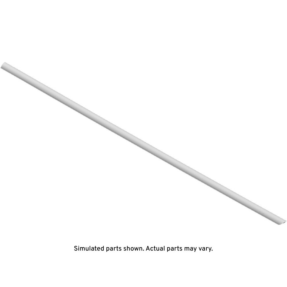 GM Genuine Parts Front and Rear Driver Side Door Lower Weatherstrip