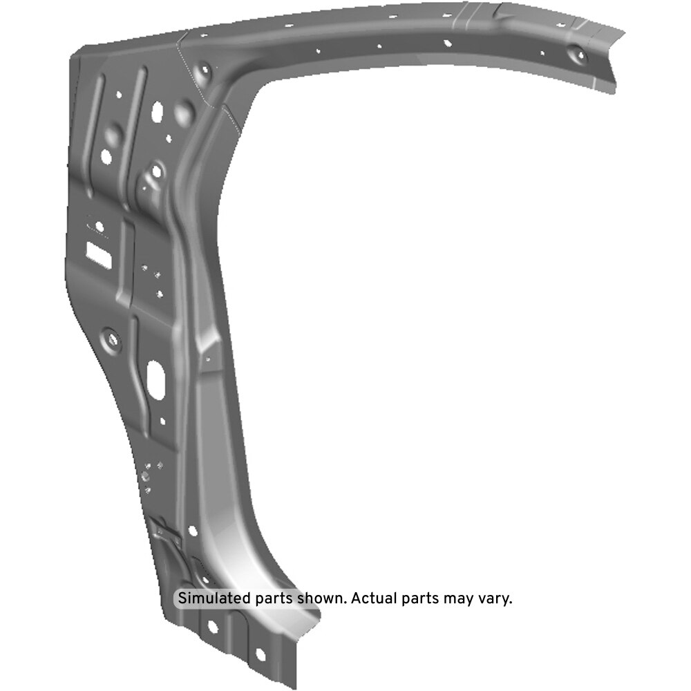 GM Genuine Parts Driver Side Body Hinge Pillar Outer Panel Reinforcement