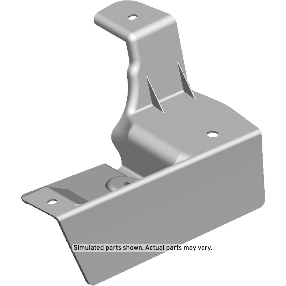 GM Genuine Parts Black Driver Side Rear Tire Front Air Deflector