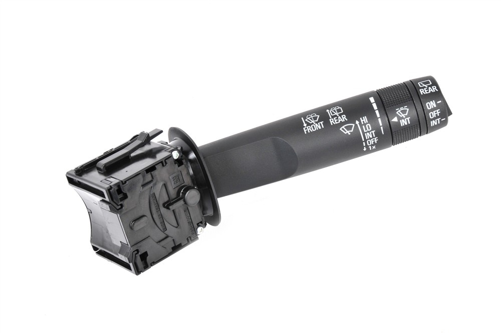 GM Genuine Parts Black Windshield Wiper and Windshield Washer Switch