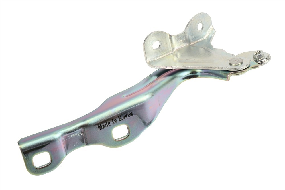 GM Genuine Parts Passenger Side Hood Hinge with Pin, Bushing, and Nut