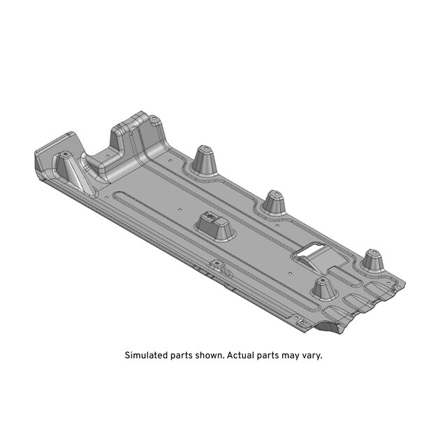 GM Genuine Parts Driver Side Underbody Center Air Deflector