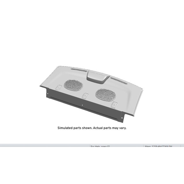 GM Genuine Parts Cocoa Rear Window Panel Trim