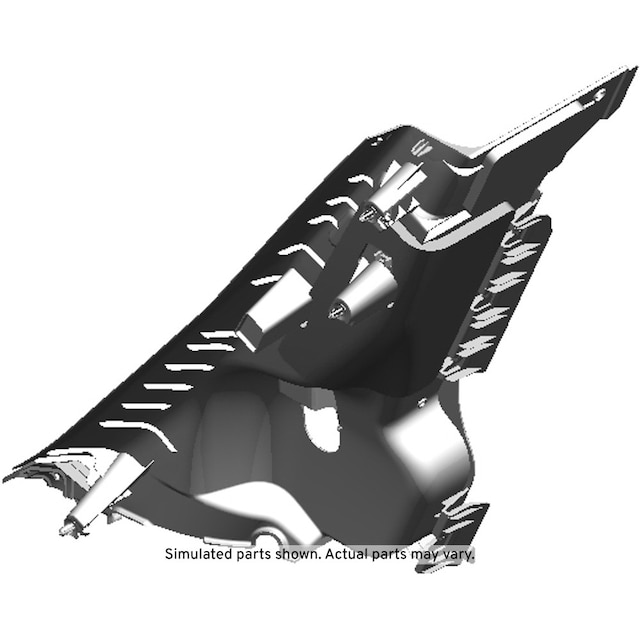 GM Genuine Parts Jet Black Driver Side Body Side Trim Panel
