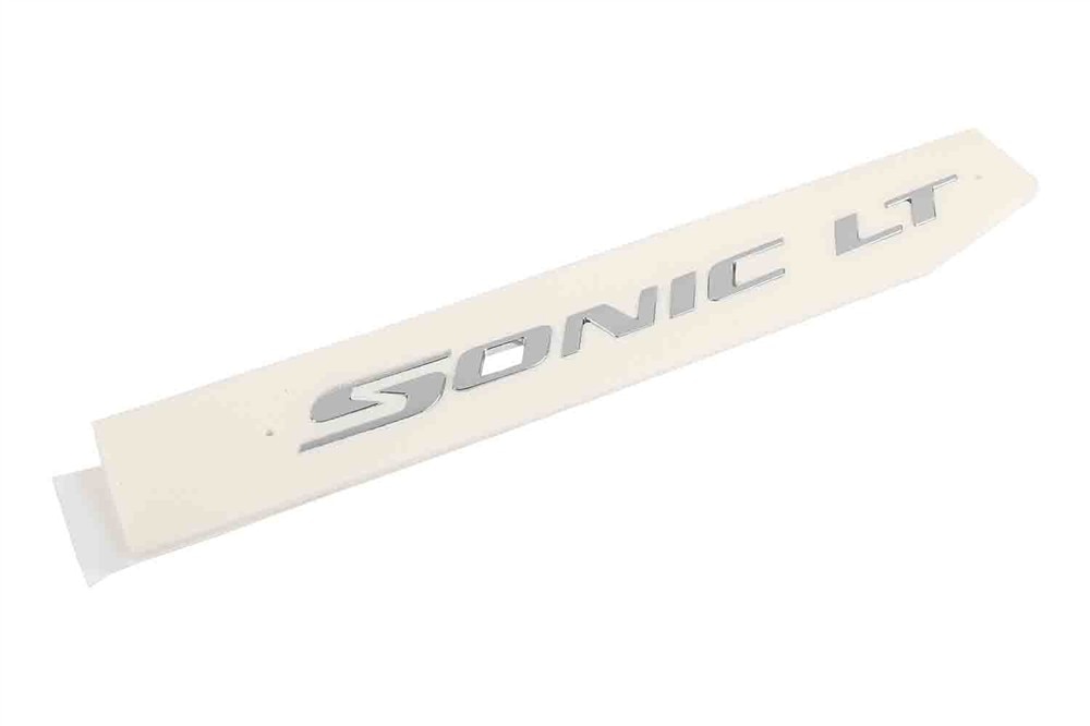 GM Genuine Parts Passenger Side Liftgate Sonic LT Name Plate